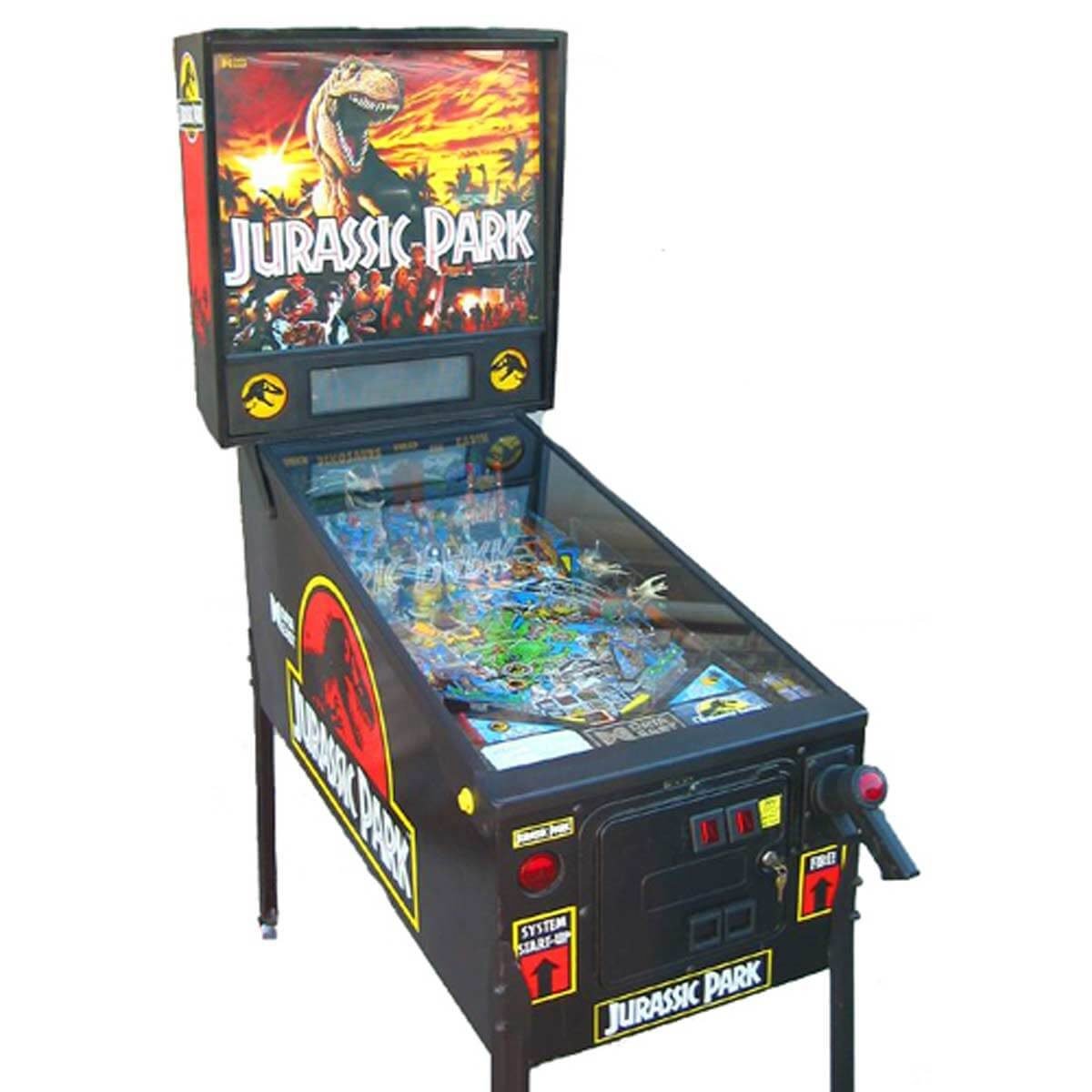 Buy Jurassic Park Premium Pinball Machine Online - Premium Pinball LLC